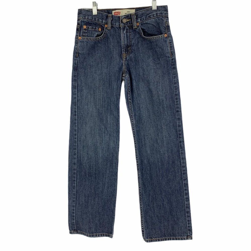 Unisex Kids Jeans  Sz 12 9595 Relaxed Levis 550 St